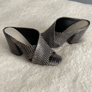 1. State Snakeskin Heels